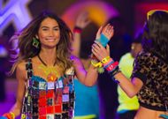 Lily Aldridge on the runway at the 2011 Victoria's Secret Fashion Show in New York City, November 9, 2011. (Image via Getty/Michael Stewart)